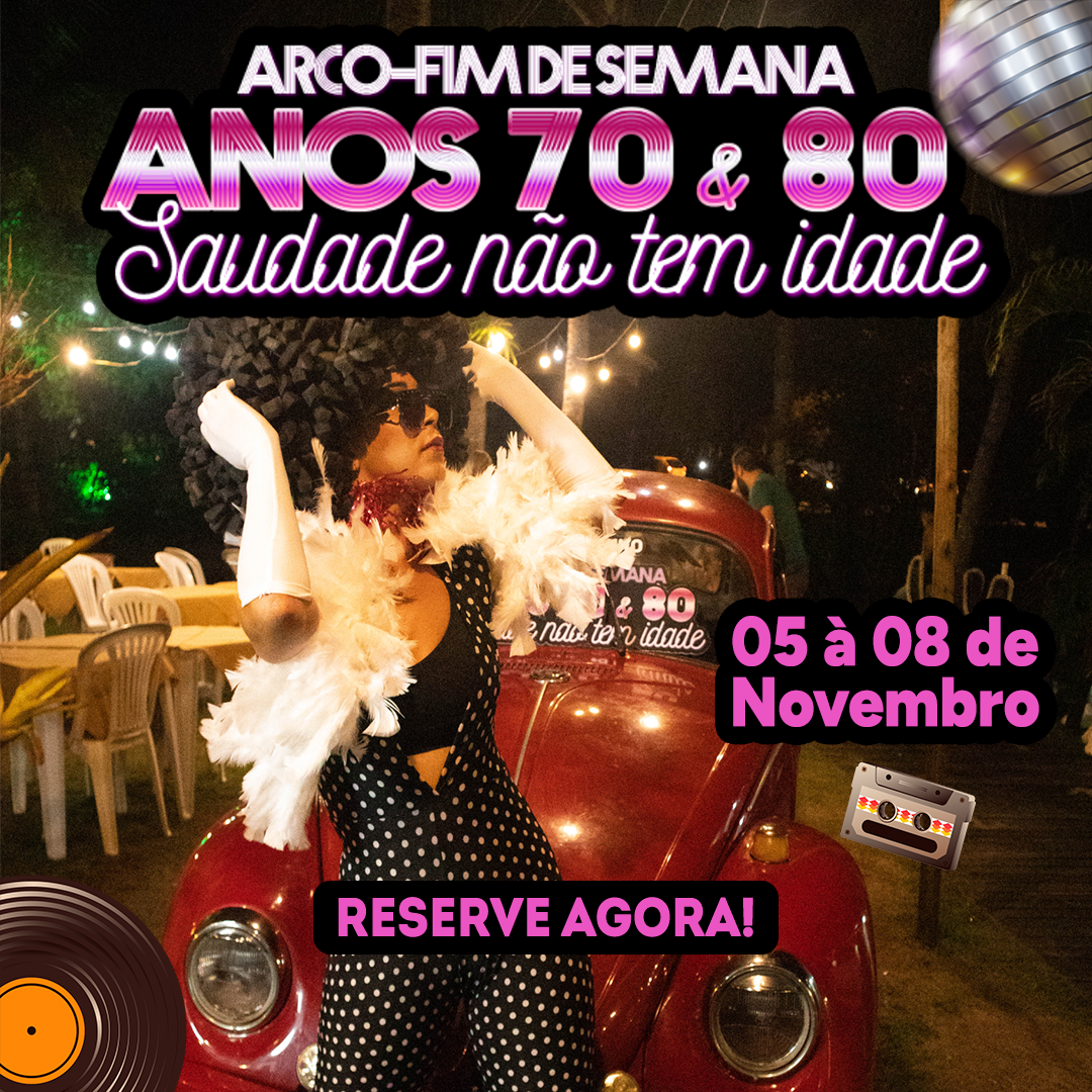 sdds nao tem idade - 05 a 8 de novembro